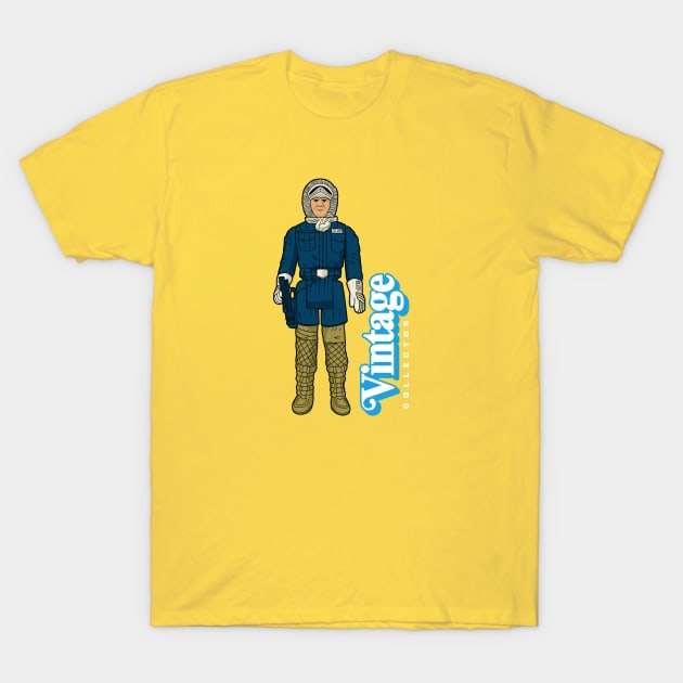 Vintage Collector - Ice Planet Scoundrel T-Shirt by LeftCoast Graphics